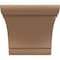 Ekena Millwork 8"W x 8"D x 8"H Wide Olympic Rough Cedar Woodgrain TimberThane Corbel, Primed Tan CORUR08X08X08OLYRCPR - alternate 2